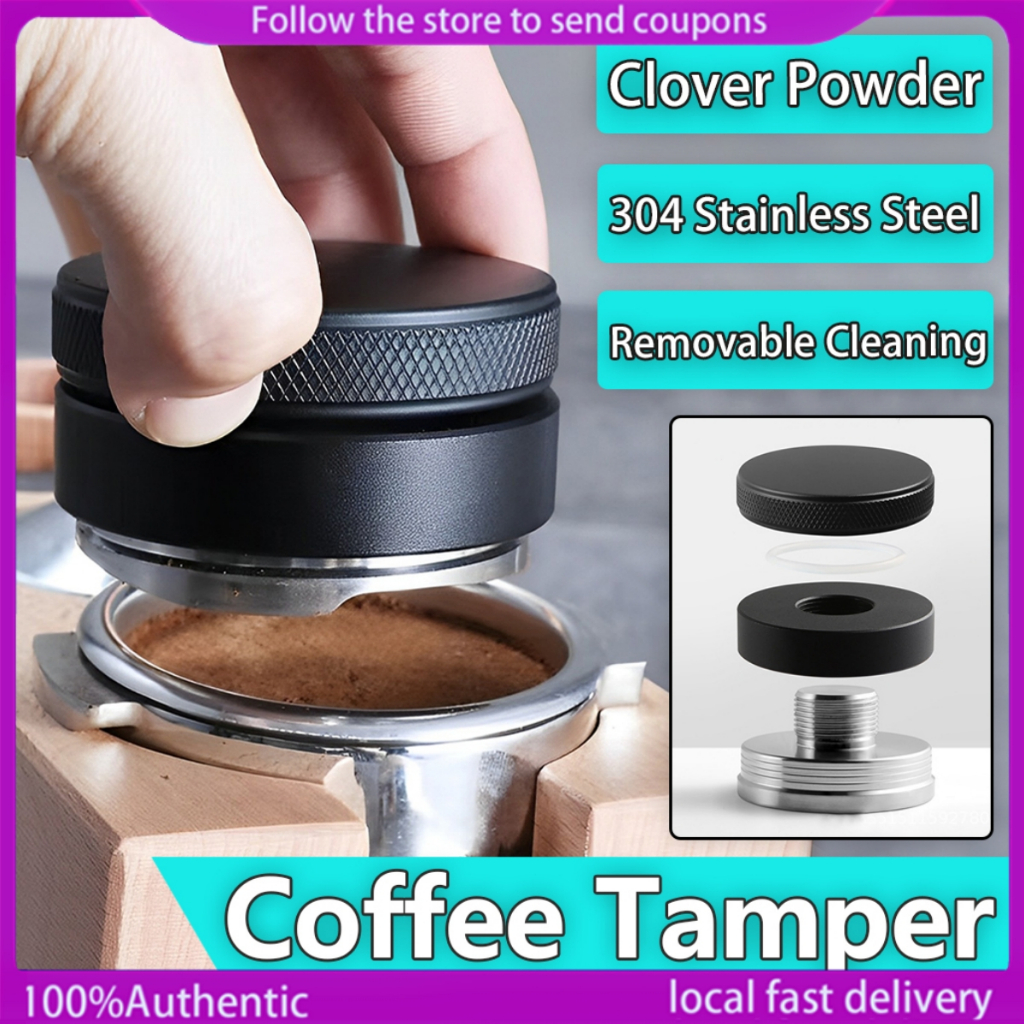 Mm Coffee Distributor Tamper Dual Head Coffee Leveler