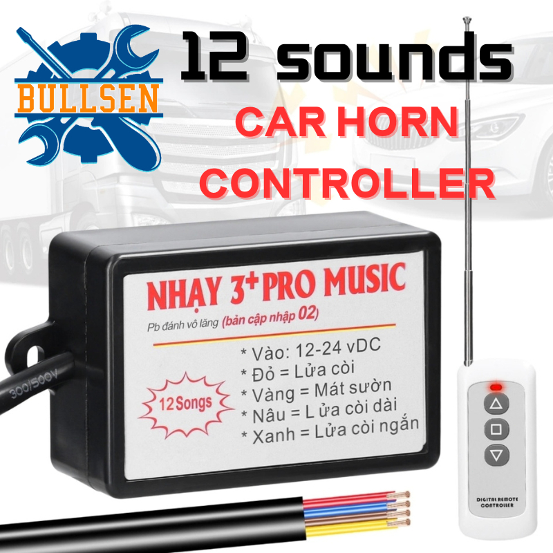 Nhay Pro Music Rapid Horn Relay V V Universal Horn Music Box