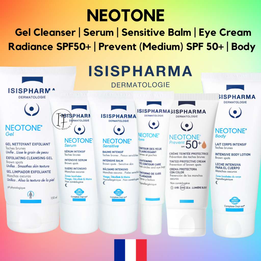 Isispharma Neotone Gel Intensive Serum Sensitive Balm Radiance