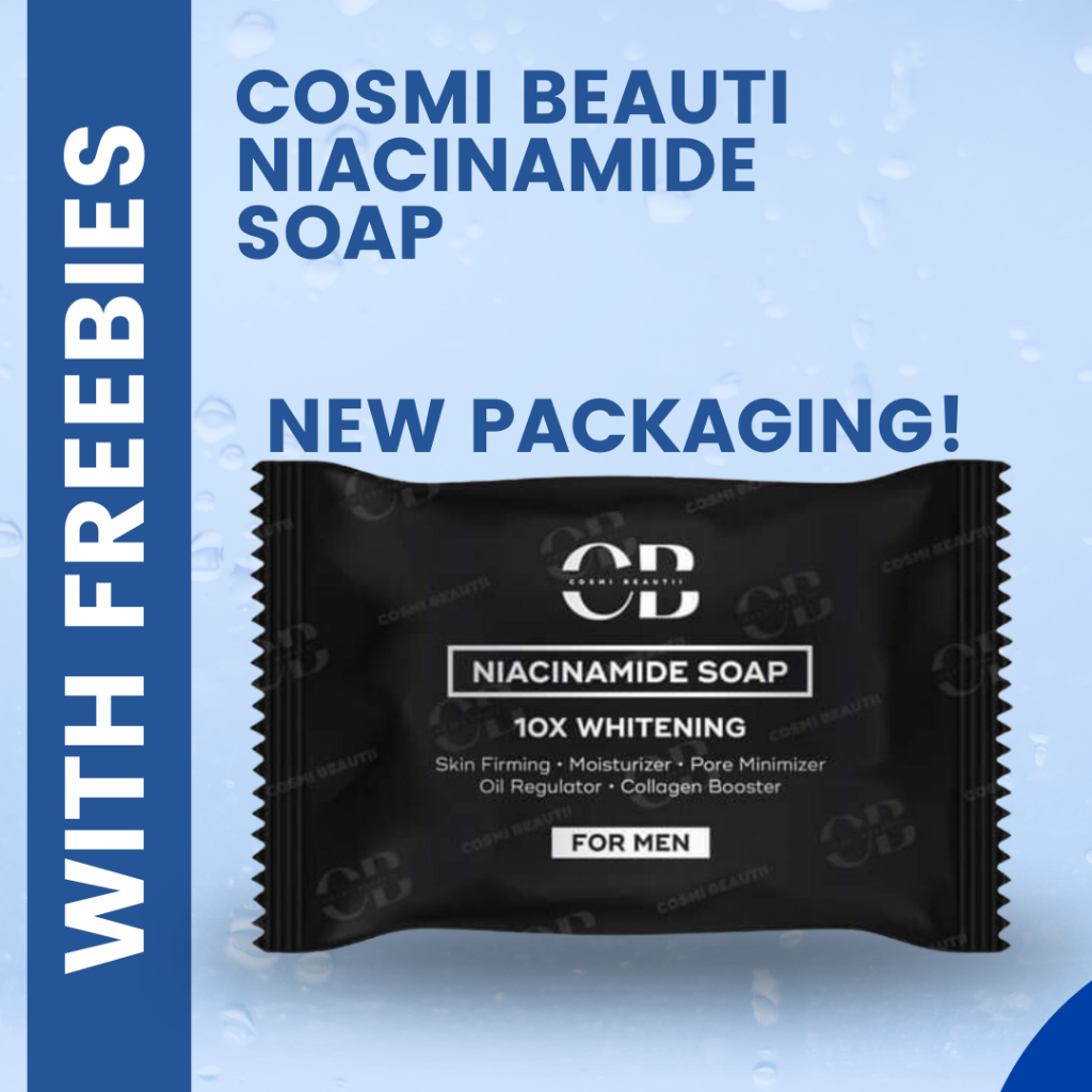 Cosmi Beautii Niacinamide Soap With X Whitening For Men All Skin