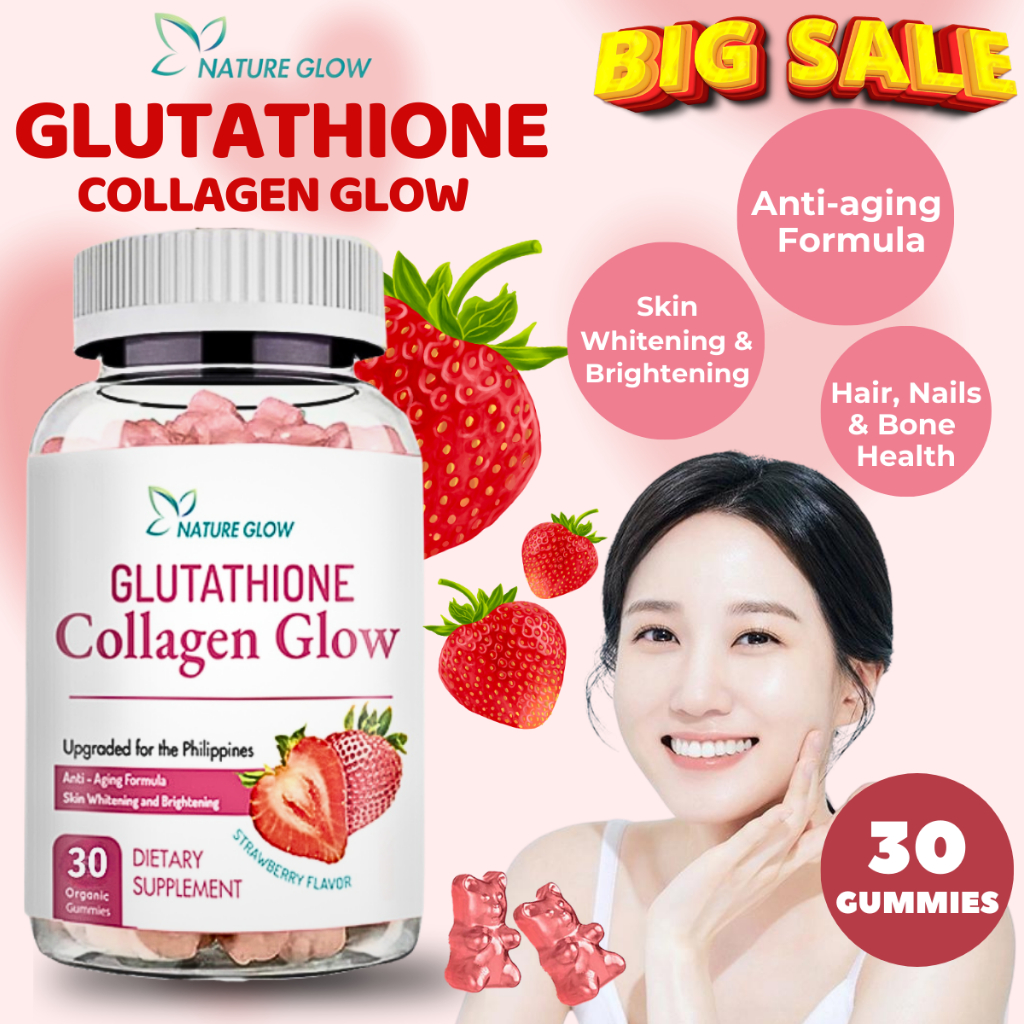 NATURE GLOW Glutathione Collagen Glow Glutathione Capsule Anti Aging