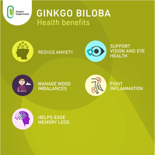 Simplee Ginkgo Biloba Capsule Supplement Shopee Philippines