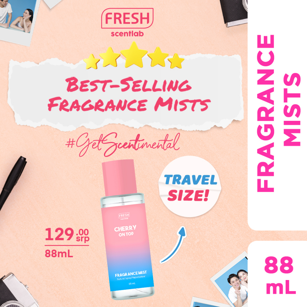 Fresh Scentlab Fragrance Mist Cherry On Top 88mL Shopee Philippines