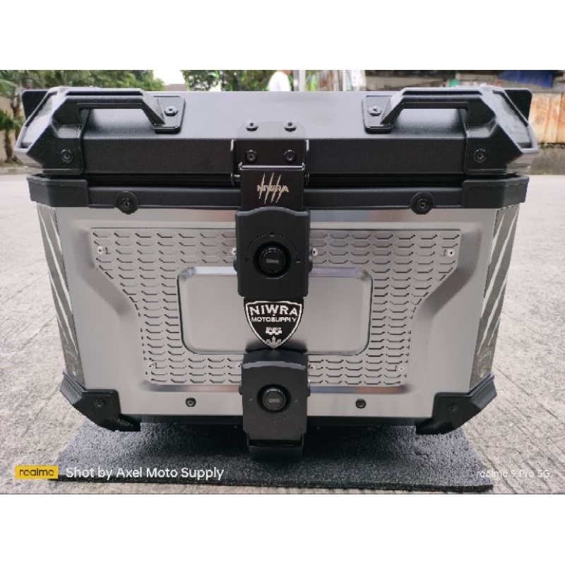 Niwra Raptor V3 Alloy Top Box 45 Liters Shopee Philippines