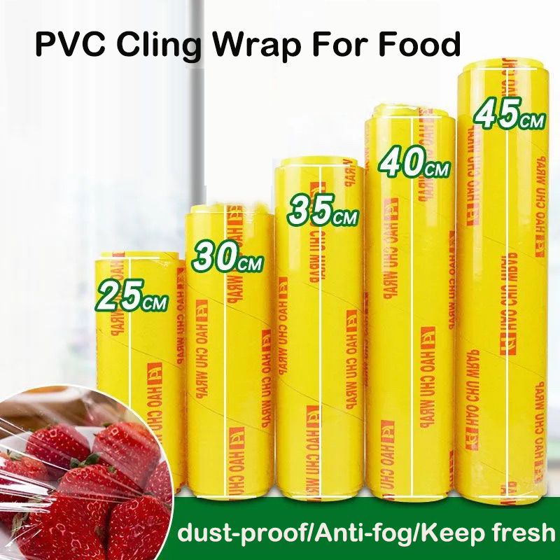 Pe Cling Film Food Wrap Food Grade Cling Wrap Food Packaging Pvc