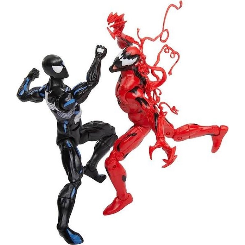 MARVEL LEGENDS SPIDERMAN ANIMATED SERIES CARNAGE VS RETRO BLACK SUIT