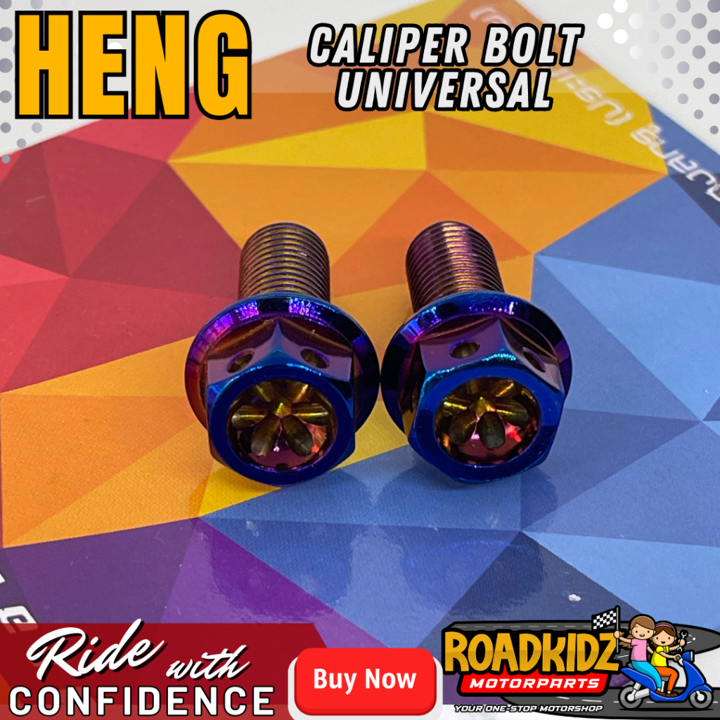 HENG CALIPER BOLT SET 2PCS NMAX AEROX MIO CLICK RAIDER SNIPER PCX WAVE