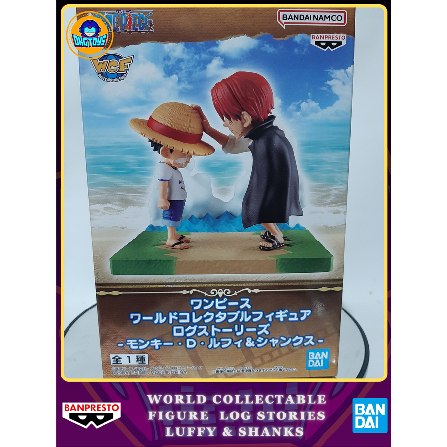 Wcf World Collectable Figure Log Stories Monkey D Luffy Shanks