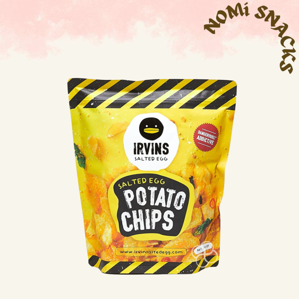 Irvins Salted Egg Potato Chips G Shopee Philippines