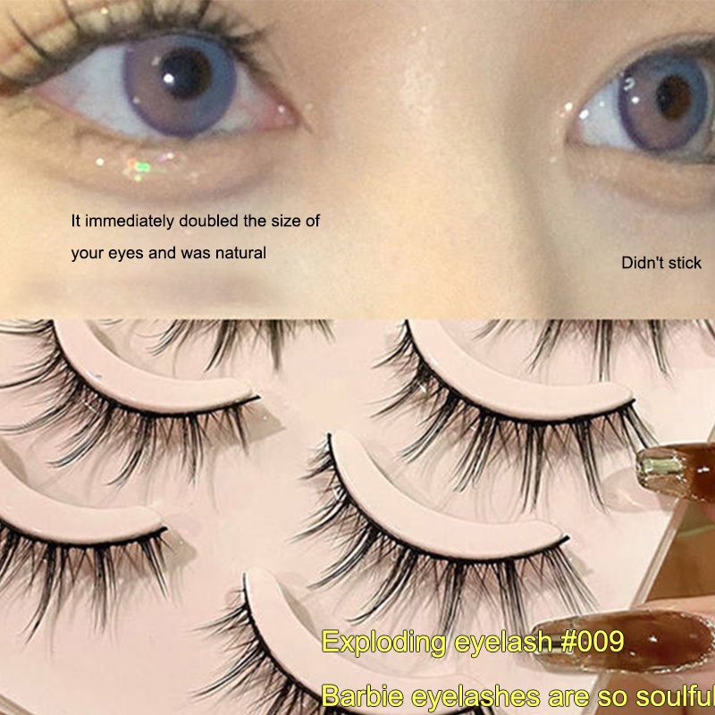 Princess Style 3D Professional Reusable Self Adhesive False Eyelashes