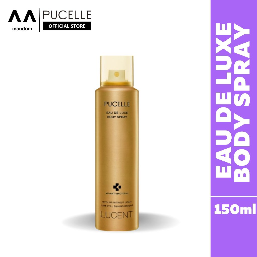 Pucelle Eau De Luxe Body Spray Lucent Ml Shopee Philippines