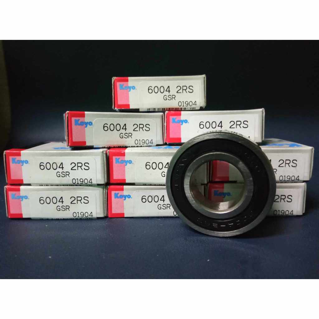 KOYO Bearing 6004 2RS Double Rubber Sealed Shopee Philippines