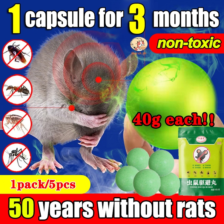 No Rats Within 100m Rat Killer Moth Balls For Rats Mouse Repellant