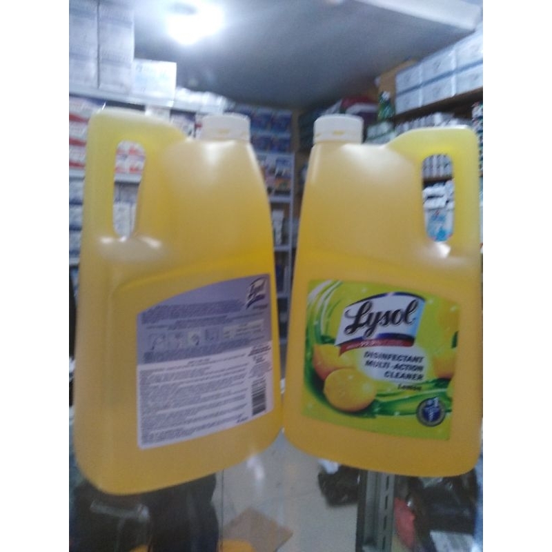 Lysol Disinfectant Multi Action Cleaner Gallon Shopee Philippines