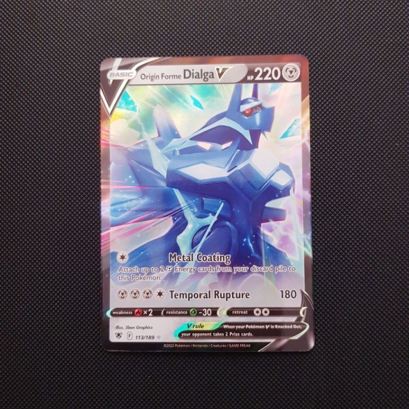 Pokemon Tcg Origin Forme Dialga V Ultra Rare F Astral