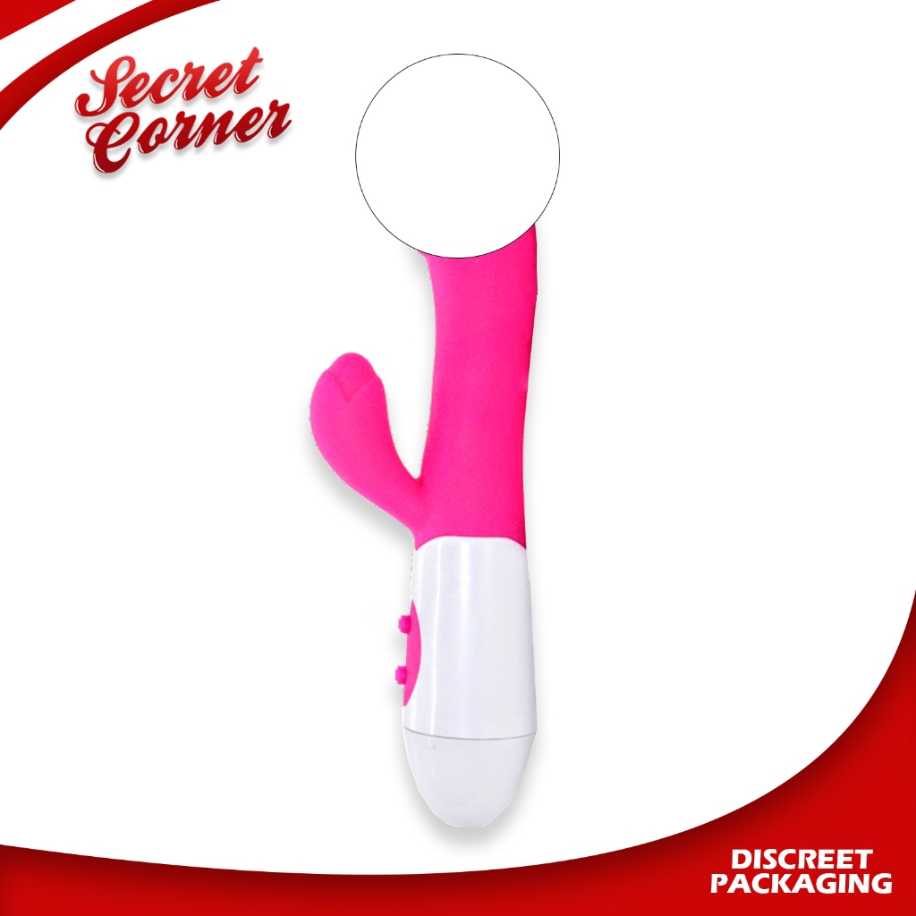 Secret Corner Dual Rabbit Multi Speeds Clitoral Dildo Vibrator Sex Toys