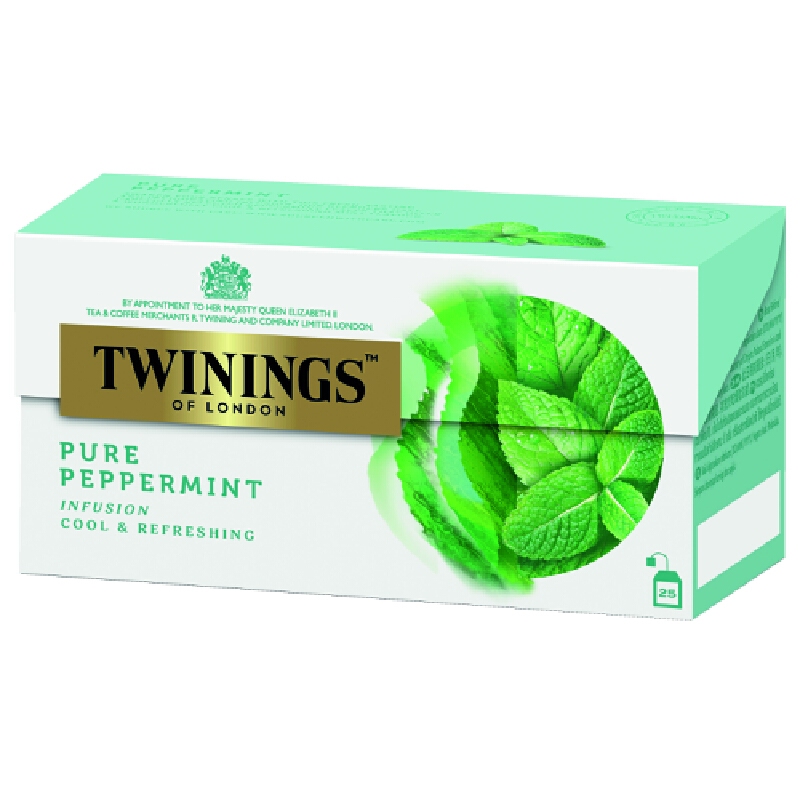 Twinings Pure Peppermint Infusion Tea 25s Pack Of 2 Shopee Philippines