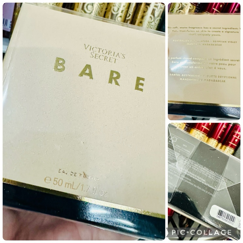 Victoria S Secret Bare Eau De Parfum Spray Edp Ml Oz Shopee