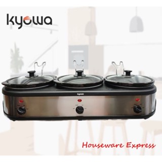 Kyowa KW 2832 Slow Cooker 3x2 5L Capacity KW2832 Houseware Express