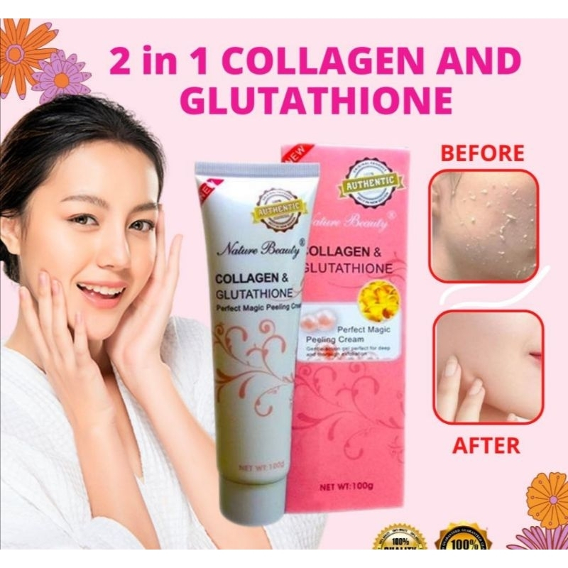 Original Collagen And Glutathione Peeling Cream G Shopee Philippines