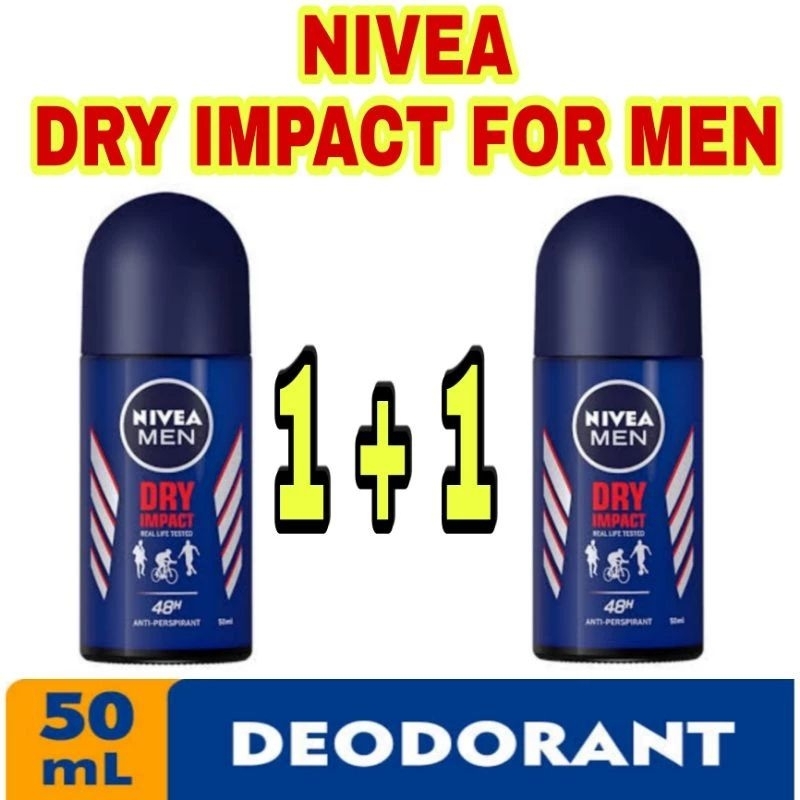 Nivea Men Dry Impact Anti Perspirant Deodorant Ml Shopee Philippines