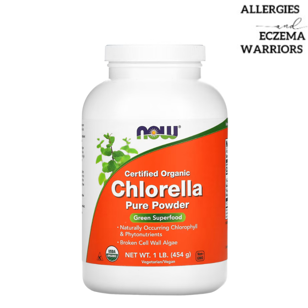 Now Foods Certified Organic Chlorella Pure Powder Lb G