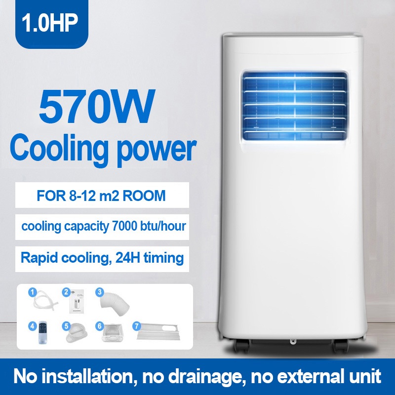 Hailang Mobile Air Conditioner Hp Led Remote Control Portable Air