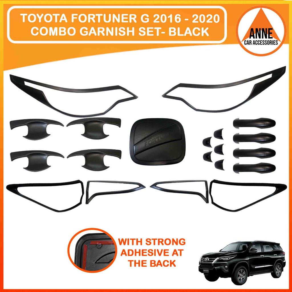 Toyota Fortuner G With Trd And W O Trd Logo Black Chrome