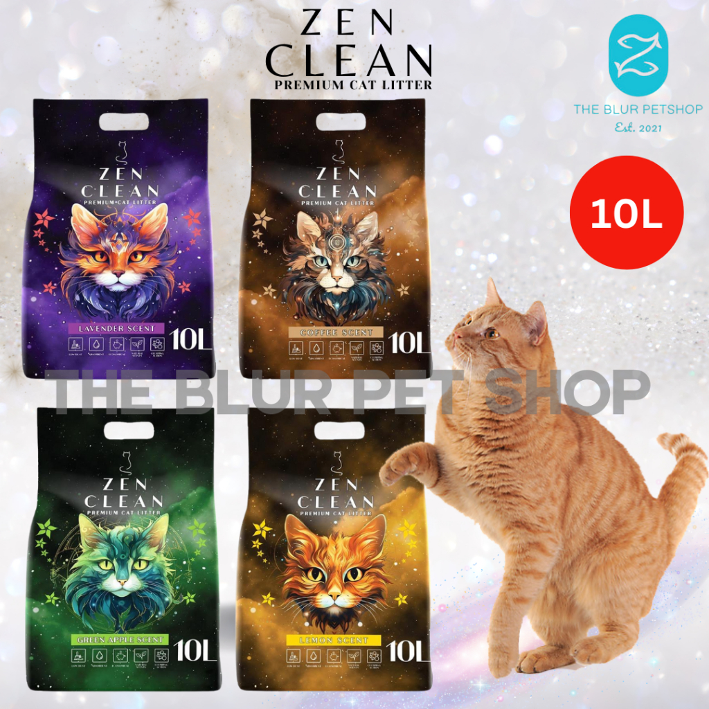 All Stages L Zen Clean Cat Litter Bentonite Sand Fast Clumping