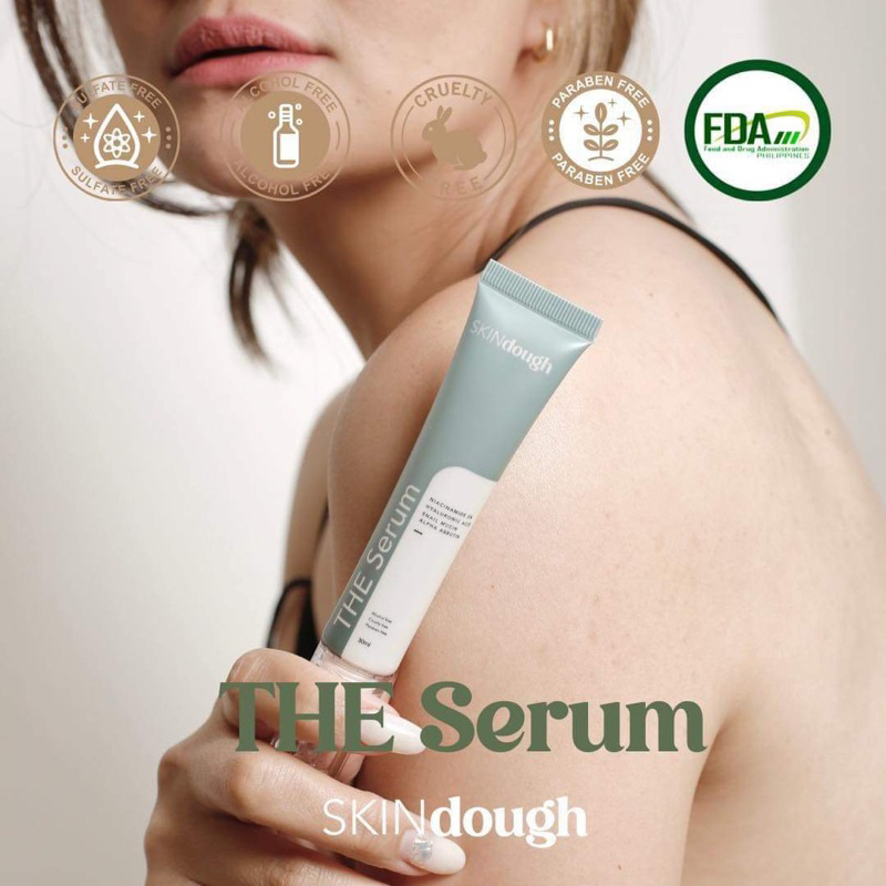 SKINdough THE Serum Niacinamide 5 Snail HA Alpha Arbutin