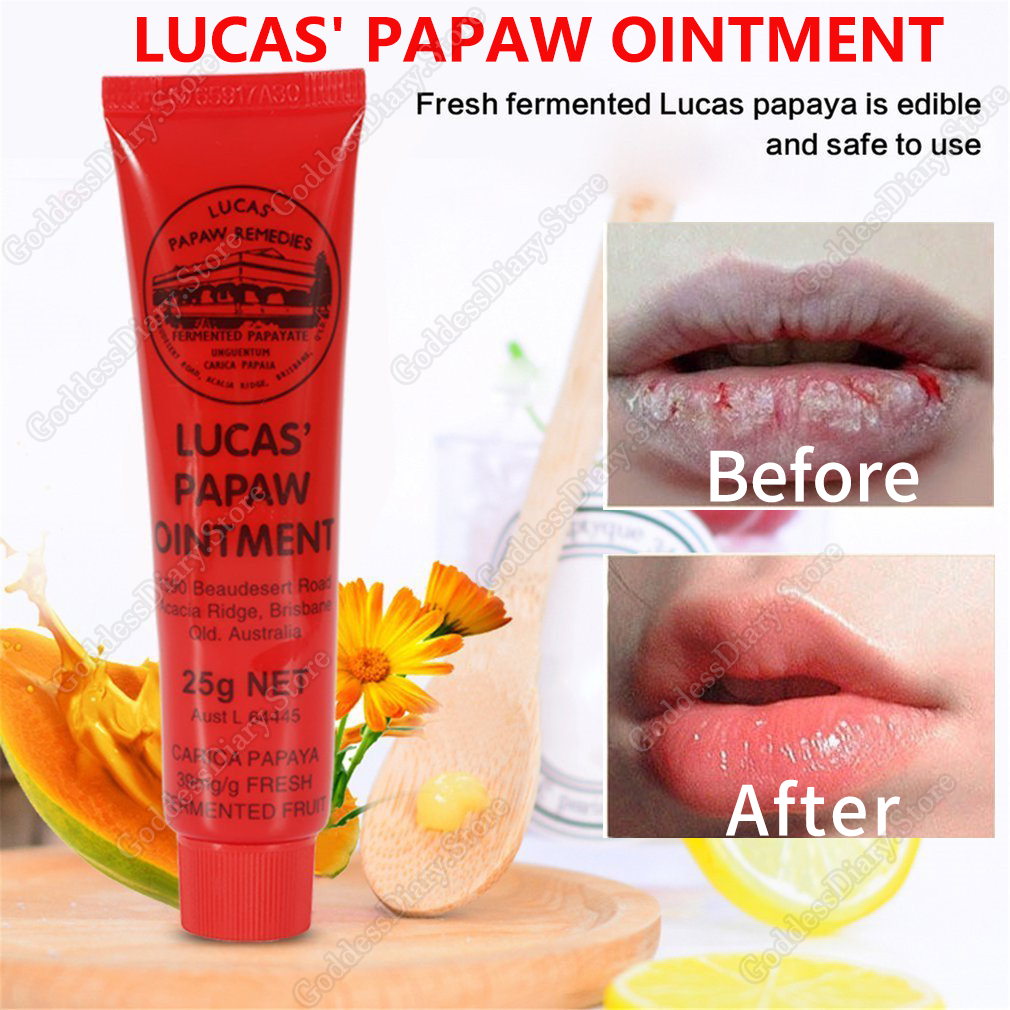 Australia Original Lucas Papaw Ointment Lip Balm Burn Ointment