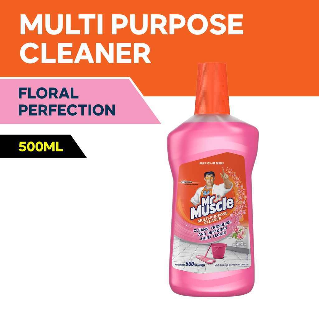 Mr Muscle Multi Purpose Cleaner Ml Floral Perfection Shopee