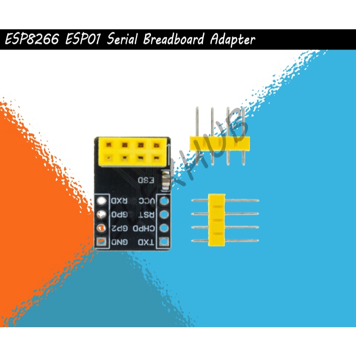 ESP8266 ESP01 Serial Breadboard Adapter Shopee Philippines