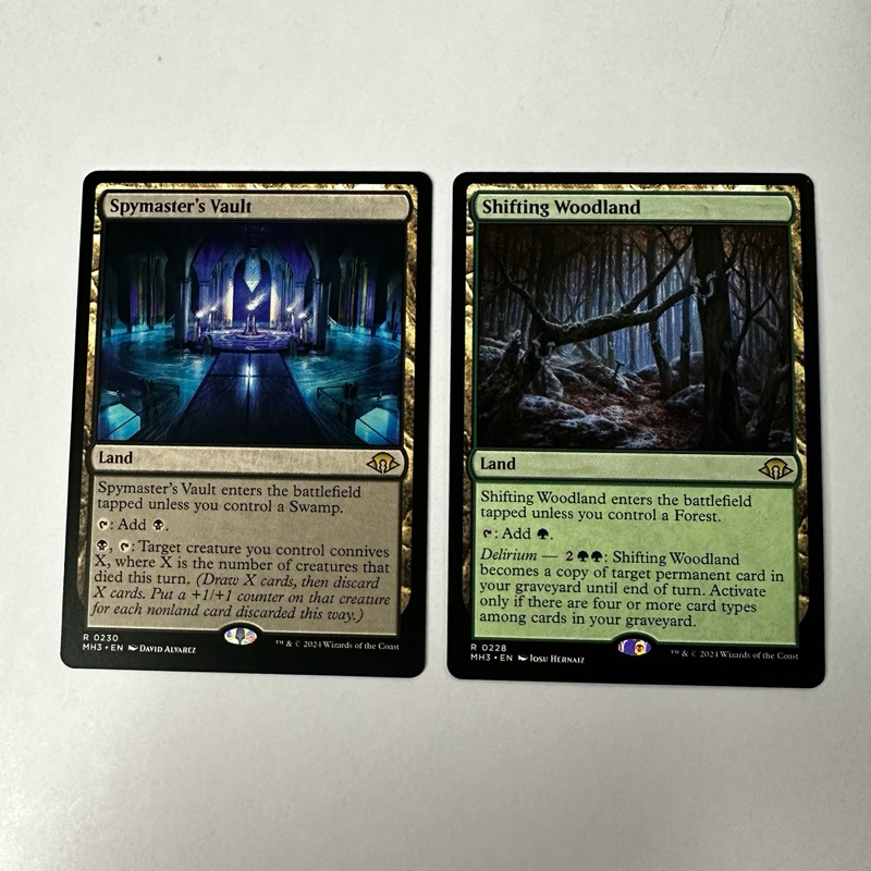 SPYMASTERS VAULT SHIFTING WOODLAND MH3 MODERN HORIZONS 2 BLACK