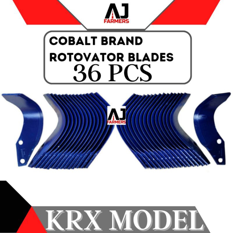 Cobalt Brand Set Pcs Krx Model Kubota Tractor Rotovator Blade