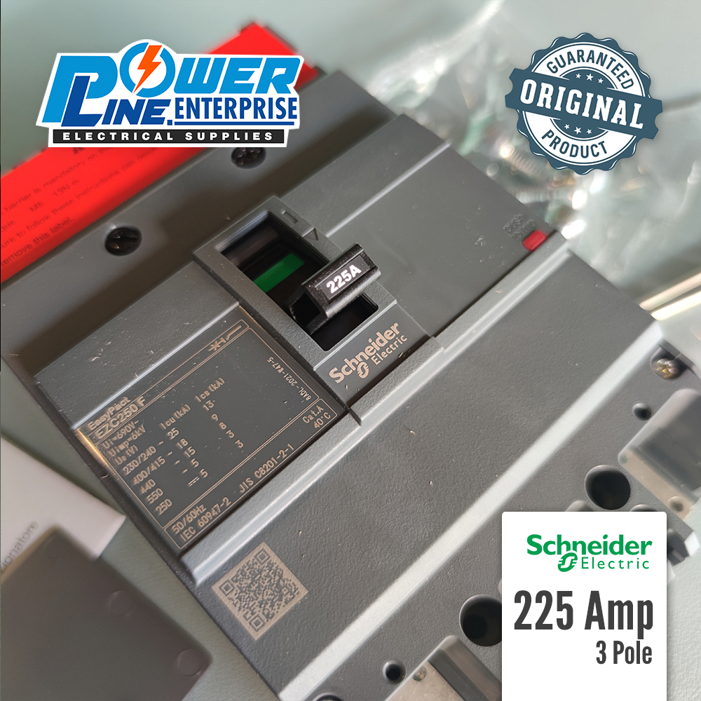 Schneider F EZC 125a 250A 3 Pole Circuit Breaker Shopee Philippines