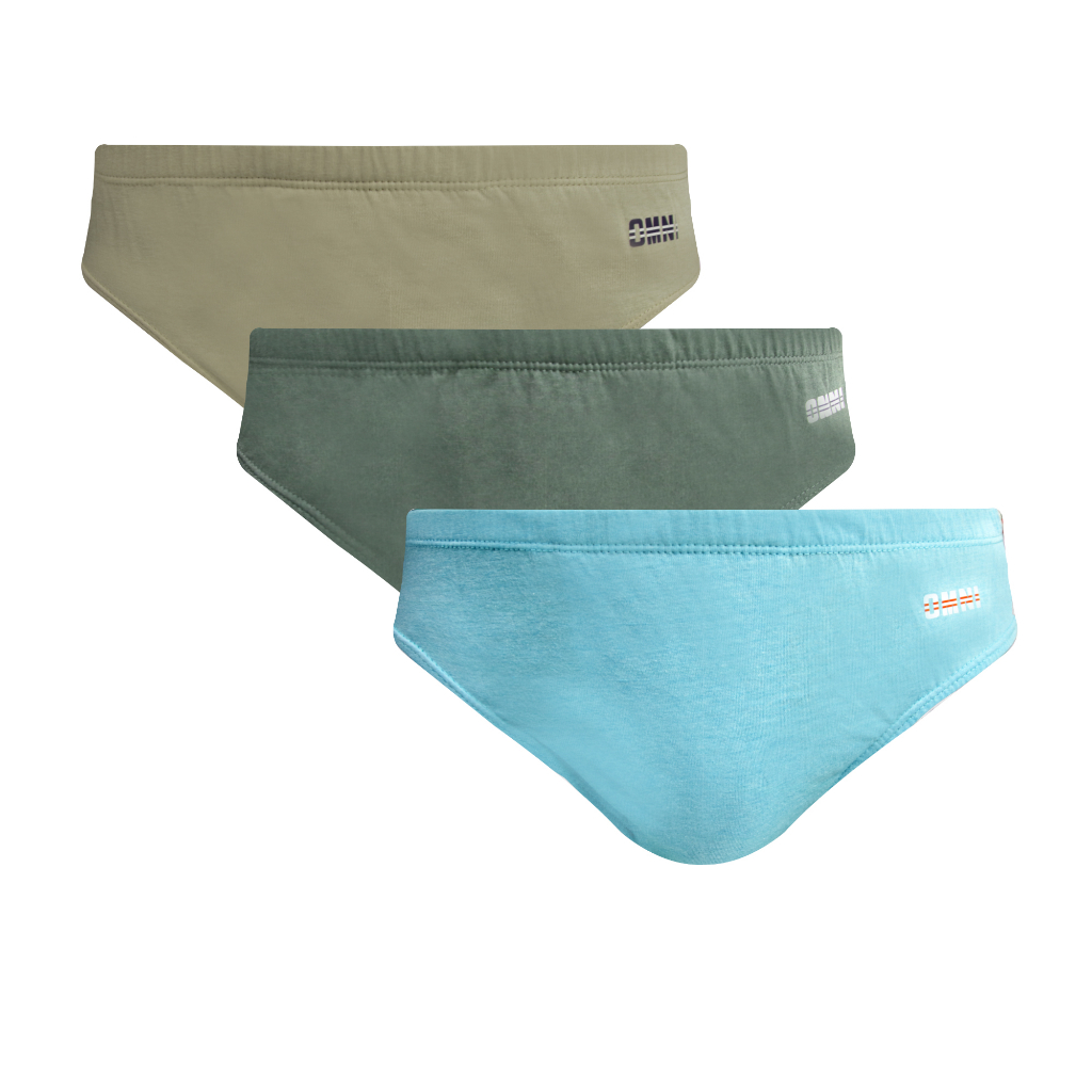 OMNI By SO EN Men S 3in1 Brantly Cotton Bikini Inside Briefs Shopee