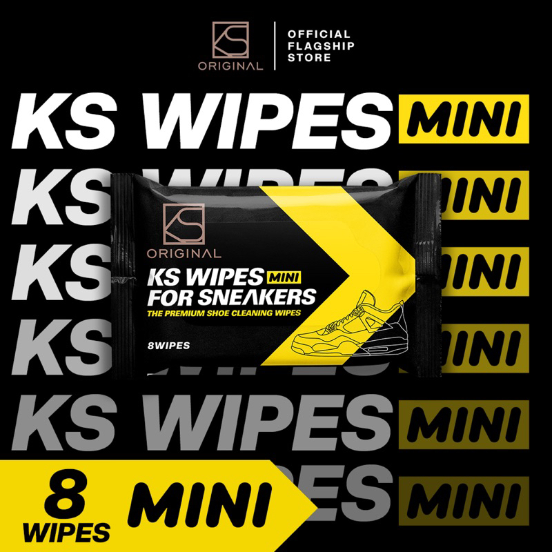 Ksoriginal Ks Wipes Mini For Sneaker Cleaning White Shoes Shoe Care