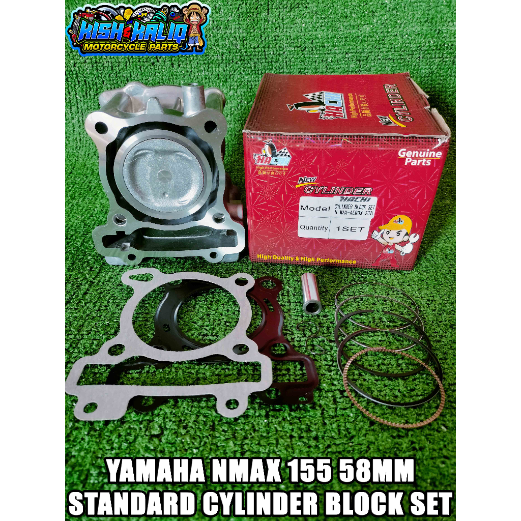 Hachi Yamaha Nmax Mm Standard Cylinder Block Set Shopee Philippines