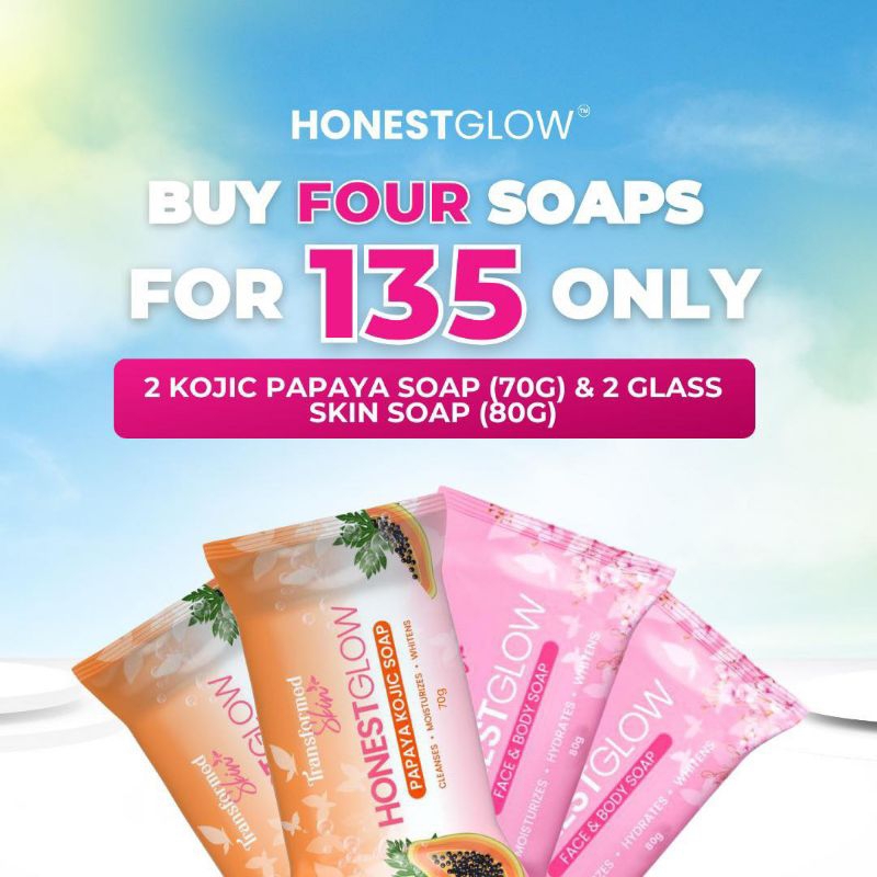 Honest Glow Kojic Papaya Soap G And G Shopee Philippines