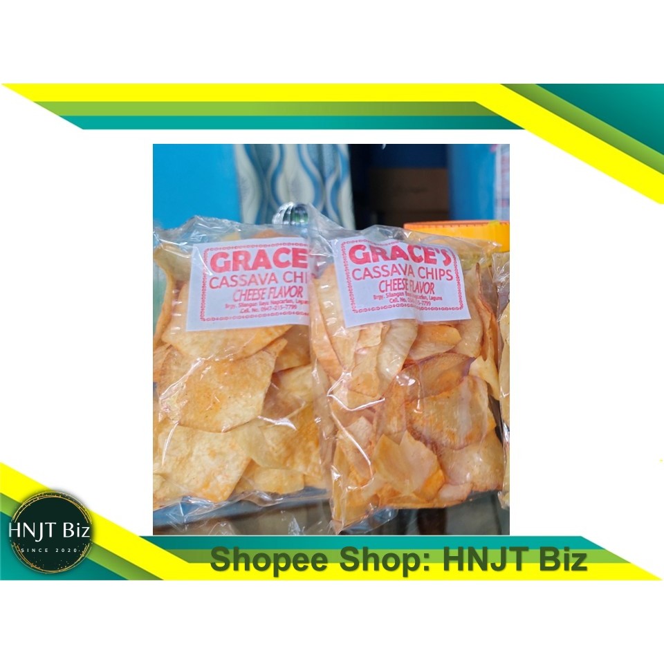 Cassava Chips By Grace S Of Nagcarlan Laguna 5pcs Per Order Shopee