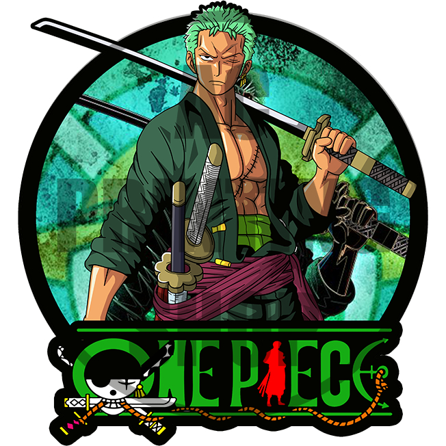 Roronoa Zoro Big Size Waterproof Stickers Laminated Shopee Philippines