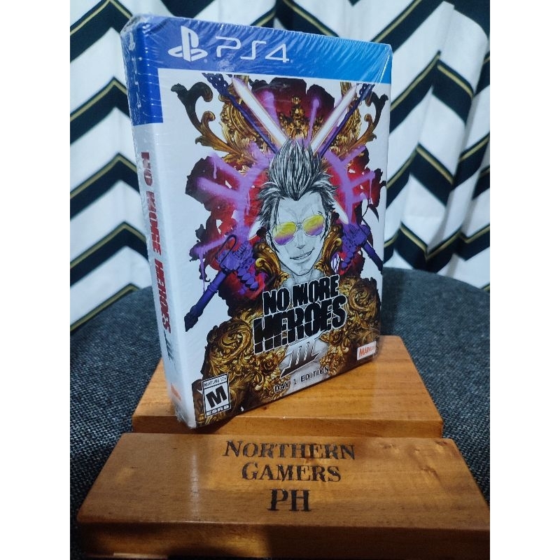 No More Heroes 3 Day 1 Edition Brandnew Sealed PS4 Game Shopee