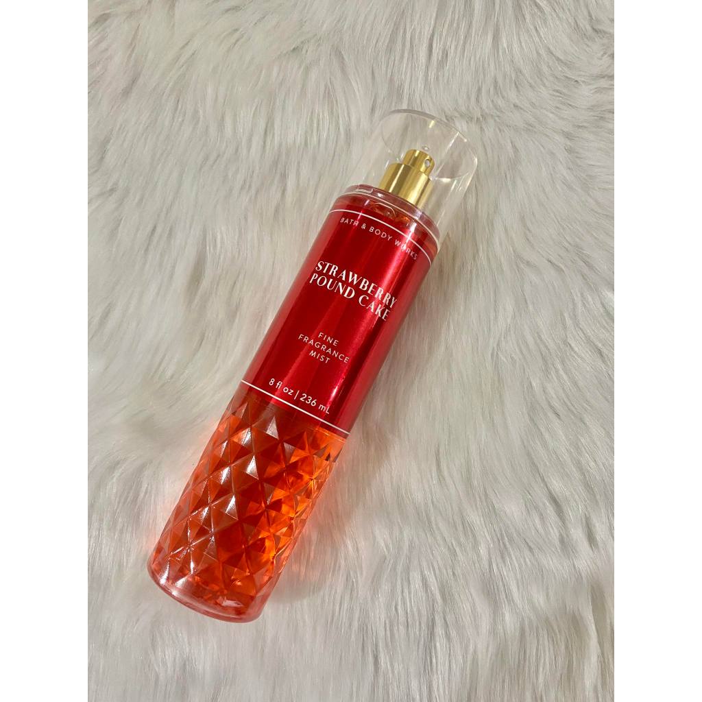 Cod Bbw Strawberry Pound Cake Fragrance Mist 236ml Shopee Philippines