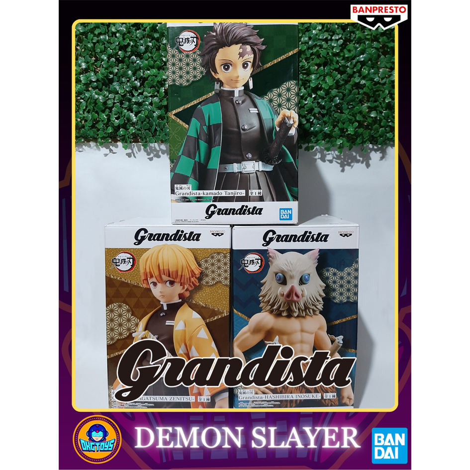 Demon Slayer Figure Grandista Tanjiro Kamado Agatsuma Zenitsu