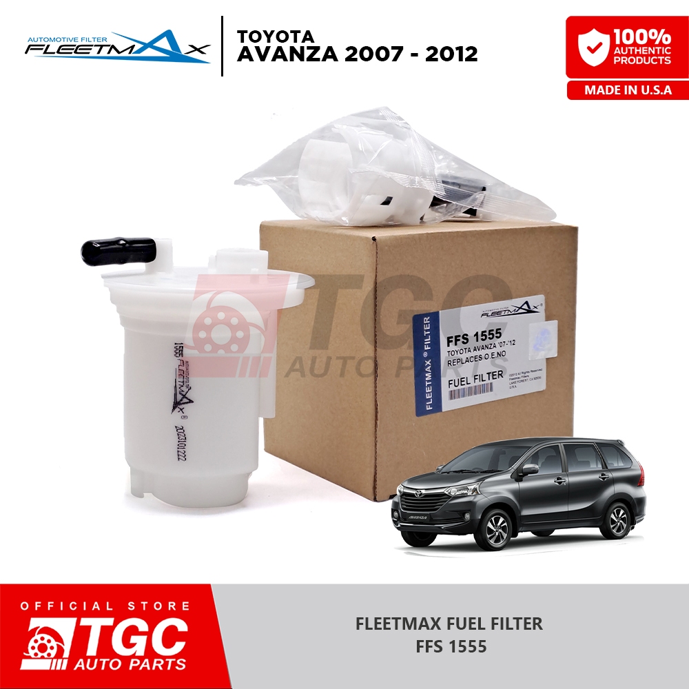 Fleetmax Fuel Filter For TOYOTA AVANZA 2007 2012 FFS 1555 1PC