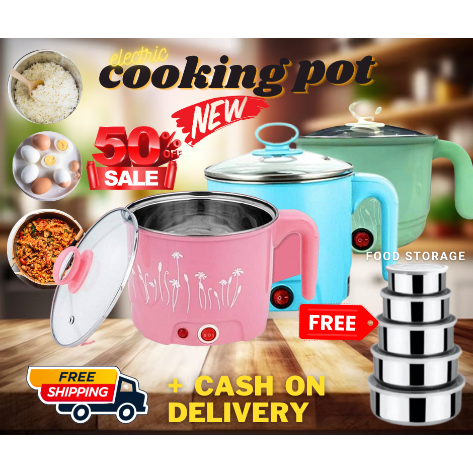 Electric Multifunctional Cooking Pot Noodles Rice Hot Pot ETC