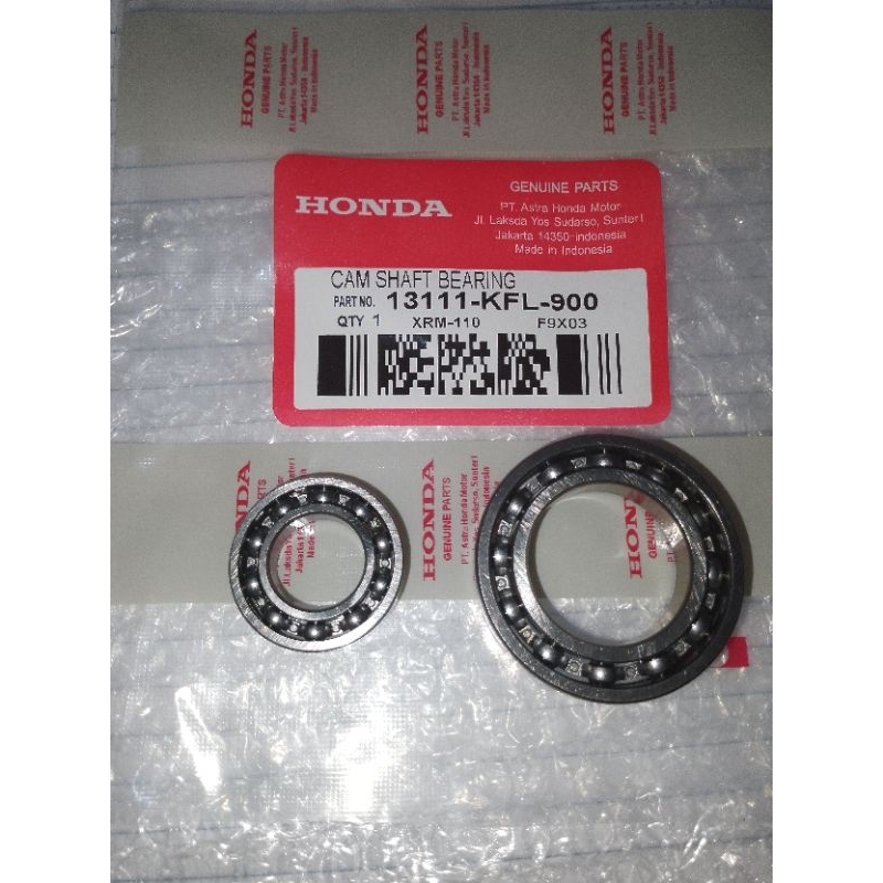 Cam Shaft Bearing Set For Honda XRM 110 XRM 125 Wave 100 Wave 110