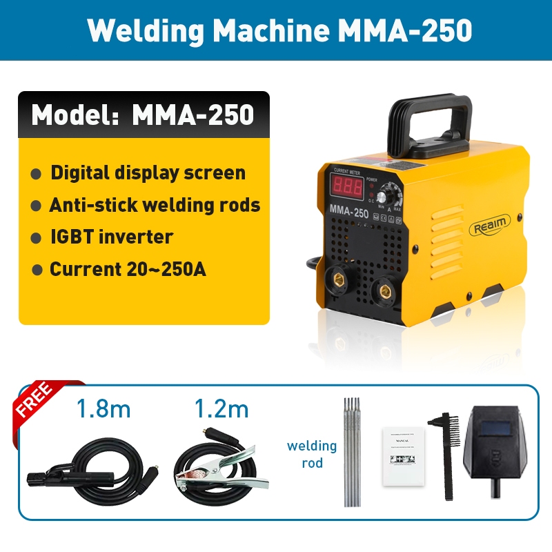 Reaim Welding Machine Mma Portable Igbt Inverter Mma