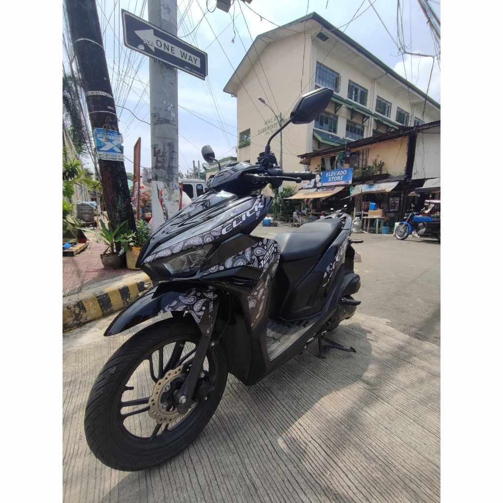 Honda Click V Strip Decals Bikcol Decals Shopee Philippines